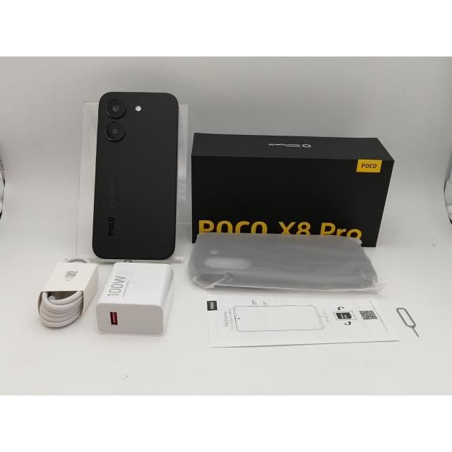 中古】Xiaomi 国内版 【SIMフリー】 POCO X8 Pro ブラック 12GB 512GB