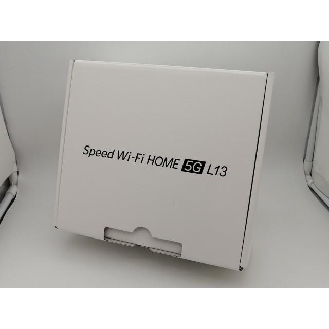 未使用】ZTE UQmobile 【SIMフリー】 Speed Wi-Fi HOME 5G L13 ZTR02