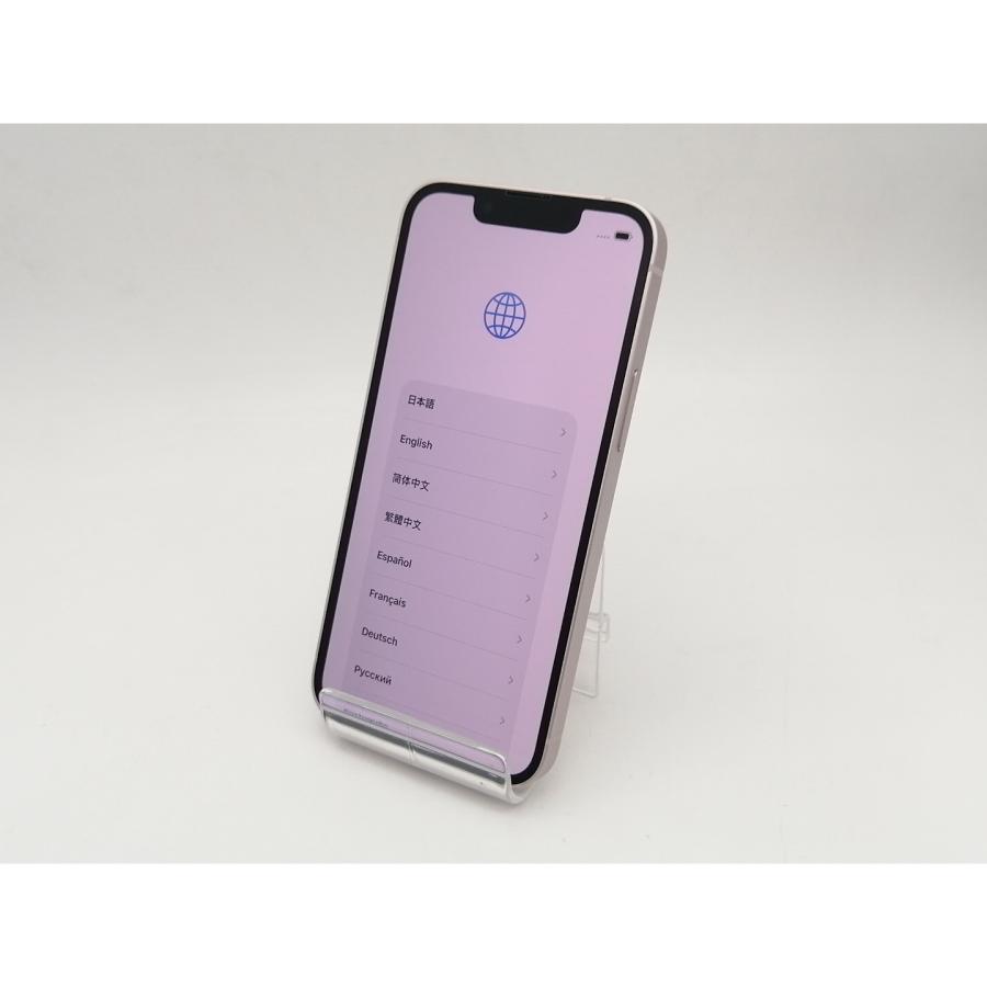 【中古】Apple 国内版 【SIMフリー】 iPhone 13 mini 256GB ピンク MLJL3J/A【なんば】保証期間１ヶ月【ランクA】の画像