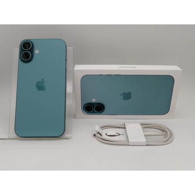 中古】Apple 国内版 【SIMフリー】 iPhone 16 Plus 128GB ティール