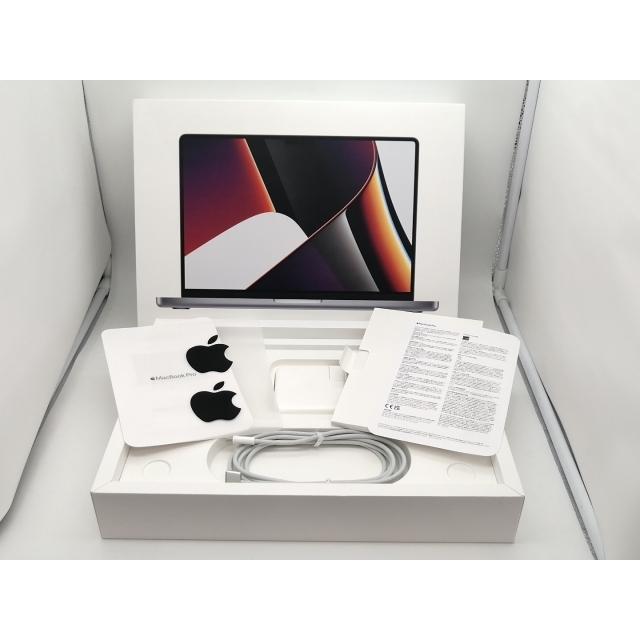 【中古】Apple MacBook Pro 14インチ M1 Pro(CPU:8C/GPU:14C) 16GB/512GB スペースグレイ MKGP3J/A (14インチ, 2021)【なんば】保証期間１ヶ月【ランクB】の画像