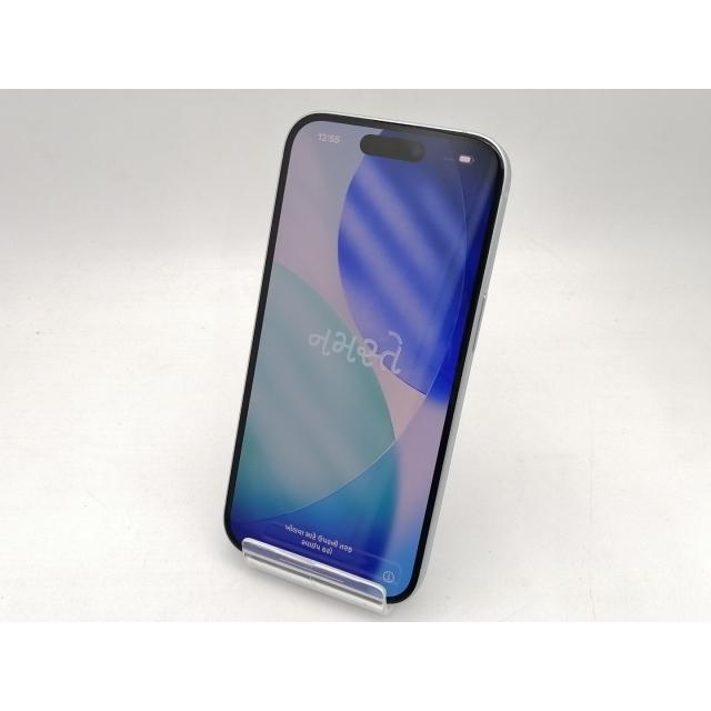 【中古】Apple docomo 【SIMフリー】 iPhone 15 128GB ブルー MTML3J/A【大阪本店】保証期間１ヶ月【ランクB】の画像