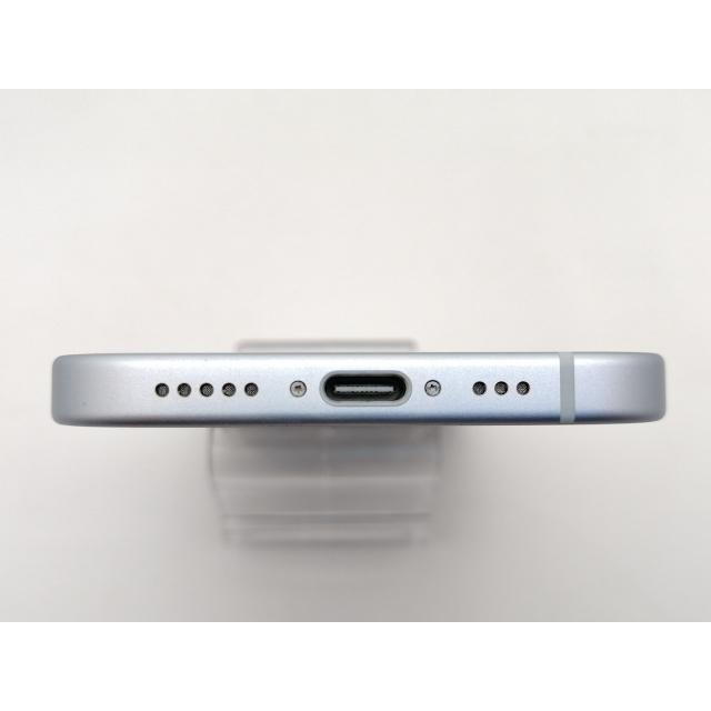 【中古】Apple docomo 【SIMフリー】 iPhone 15 128GB ブルー MTML3J/A【大阪本店】保証期間１ヶ月【ランクB】の画像