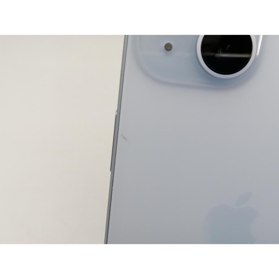 【中古】Apple docomo 【SIMフリー】 iPhone 15 128GB ブルー MTML3J/A【大阪本店】保証期間１ヶ月【ランクB】の画像