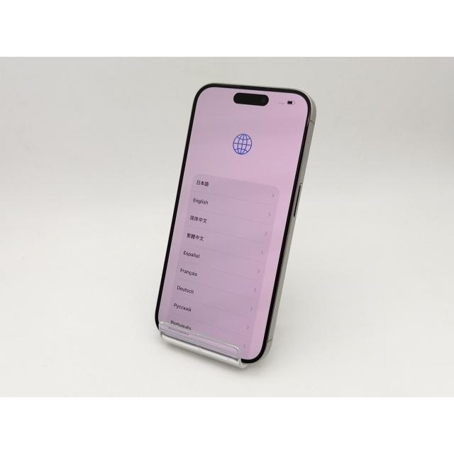 【中古】Apple 国内版 【SIMフリー】 iPhone 15 Pro 256GB ナチュラルチタニウム MTUF3J/A【なんば】保証期間１ヶ月【ランクA】の画像