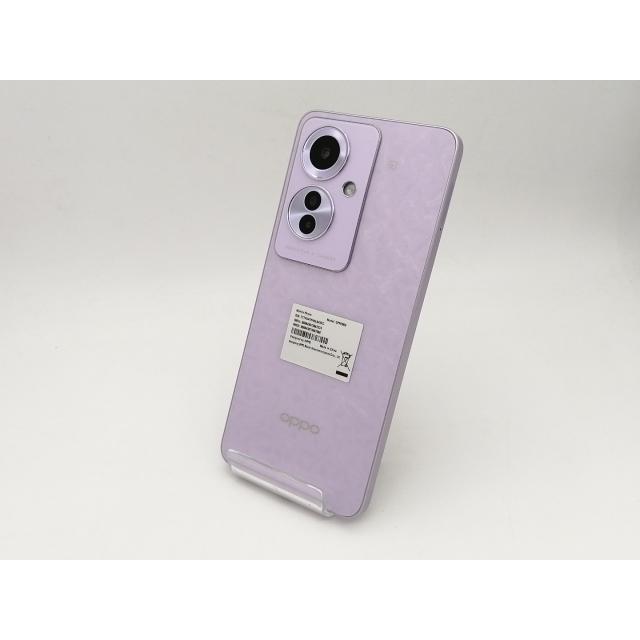 中古】Oppo 国内版 【SIMフリー】 OPPO Reno11 A コーラルパープル 8GB