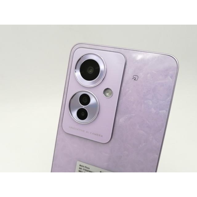 OPPO Reno11 A コーラルパープル　中古 中古】Oppo 国内版 【SIMフリー】 OPPO Reno11 A コーラルパープル 8GB