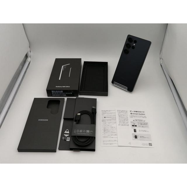 【中古】SAMSUNG 国内版 【SIMフリー】 Galaxy S25 Ultra チタニウムジェットブラック 12GB 256GB SM-S938Q【なんば】保証期間１ヶ月【ランクA】の画像