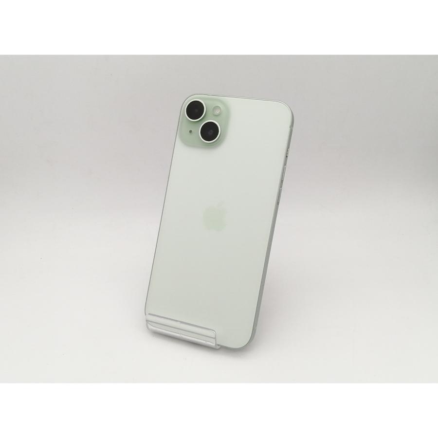 中古】Apple 国内版 【SIMフリー】 iPhone 15 Plus 128GB グリーン