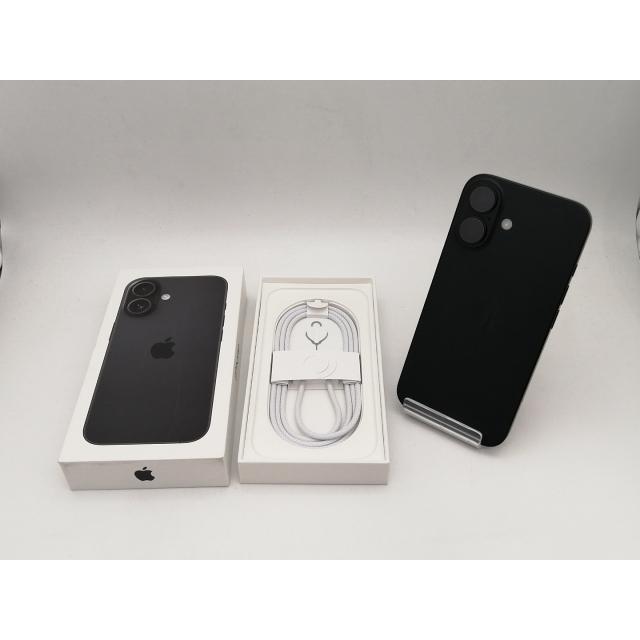 【中古】Apple 国内版 【SIMフリー】 iPhone 16 256GB ブラック MYDW3J/A【なんば】保証期間１ヶ月【ランクB】の画像