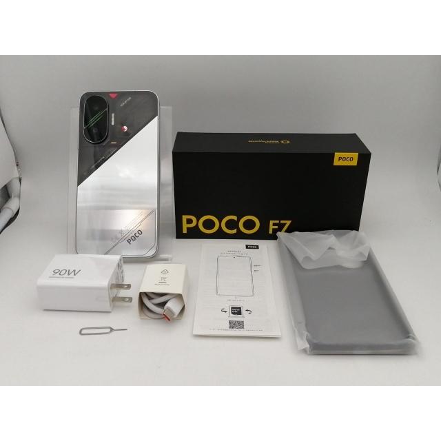 中古】Xiaomi 国内版 【SIMフリー】 Poco F7 シルバー 12GB 512GB