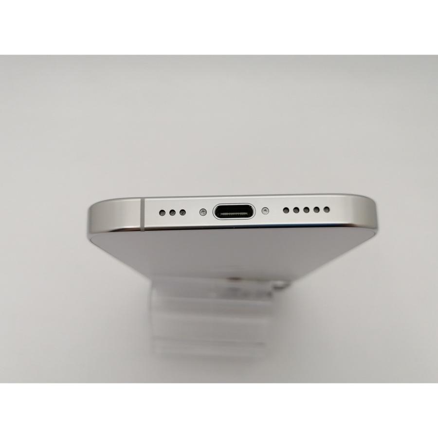 【中古】Apple 国内版 【SIMフリー】 iPhone 16 Pro 128GB ホワイトチタニウム MYMW3J/A【なんば】保証期間１ヶ月【ランクA】の画像