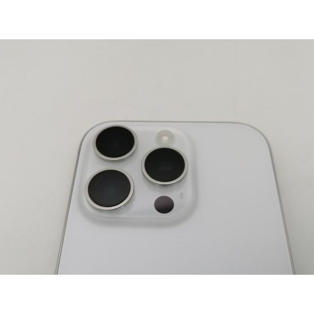 【中古】Apple 国内版 【SIMフリー】 iPhone 16 Pro 128GB ホワイトチタニウム MYMW3J/A【なんば】保証期間１ヶ月【ランクA】の画像