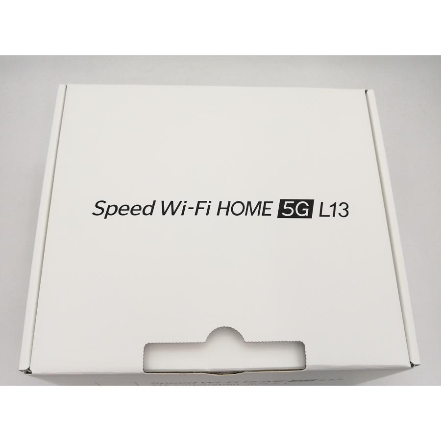 未使用】ZTE UQmobile 【SIMフリー】 Speed Wi-Fi HOME 5G L13 ZTR02