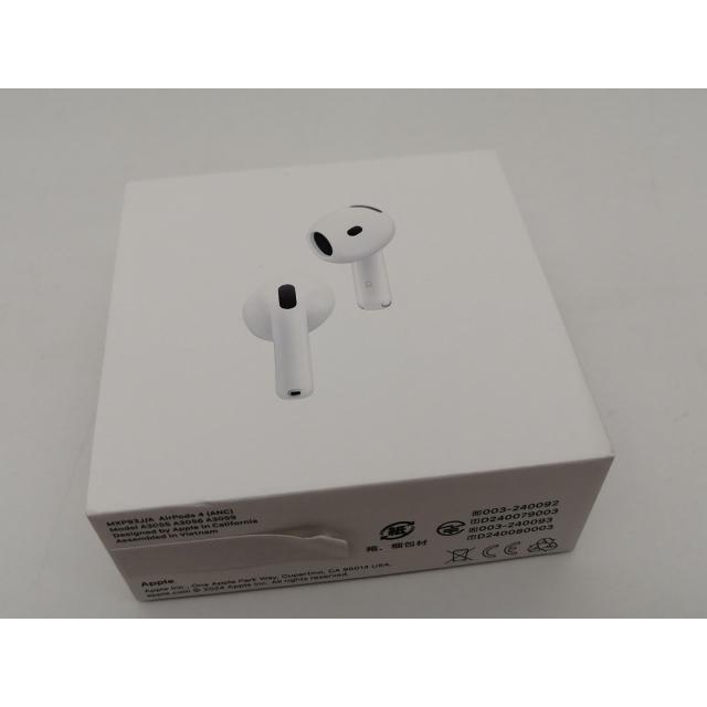 未使用】Apple AirPods 4 アクティブノイズキャンセリング搭載モデル