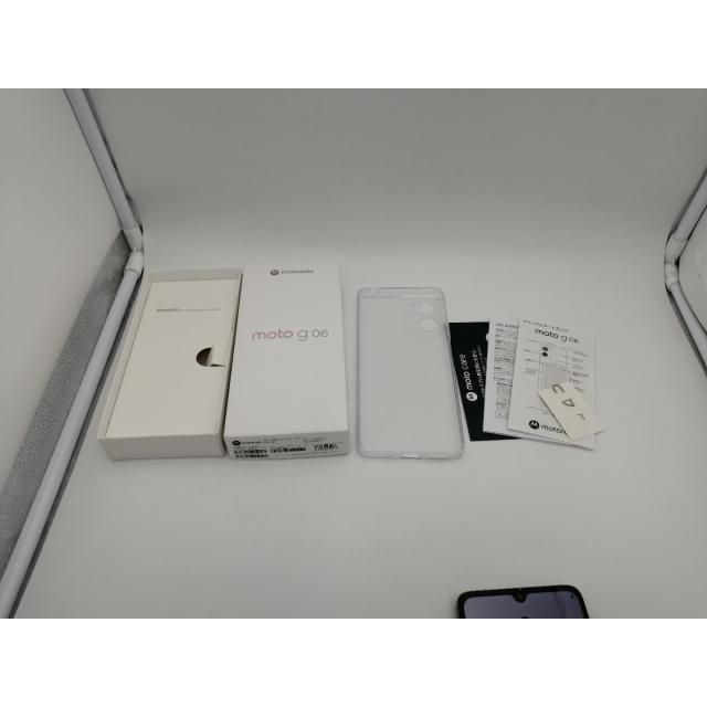 中古】MOTOROLA 国内版 【SIMフリー】 moto g06 PANTONE Laurel Oak