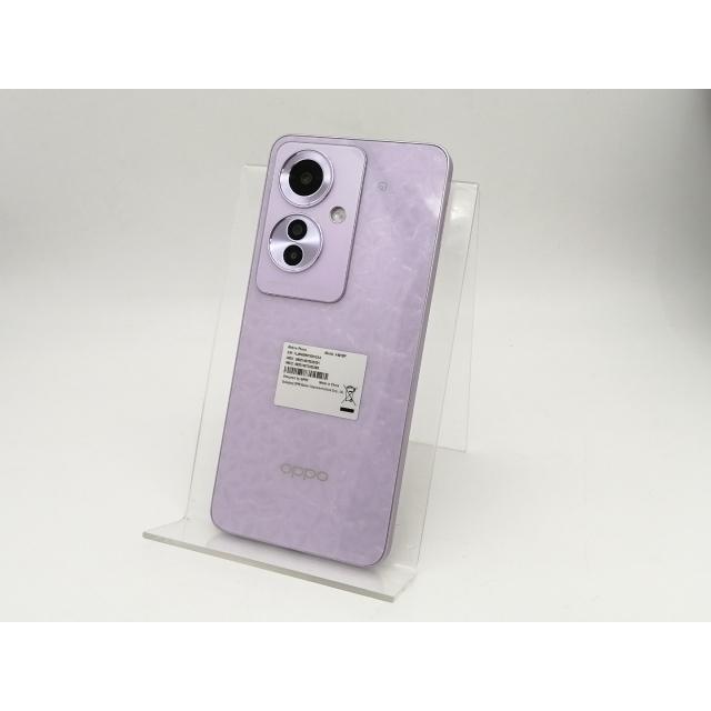 OPPO Reno11 A コーラルパープル　中古 中古】Oppo ymobile 【SIMフリー】 OPPO Reno11 A コーラルパープル
