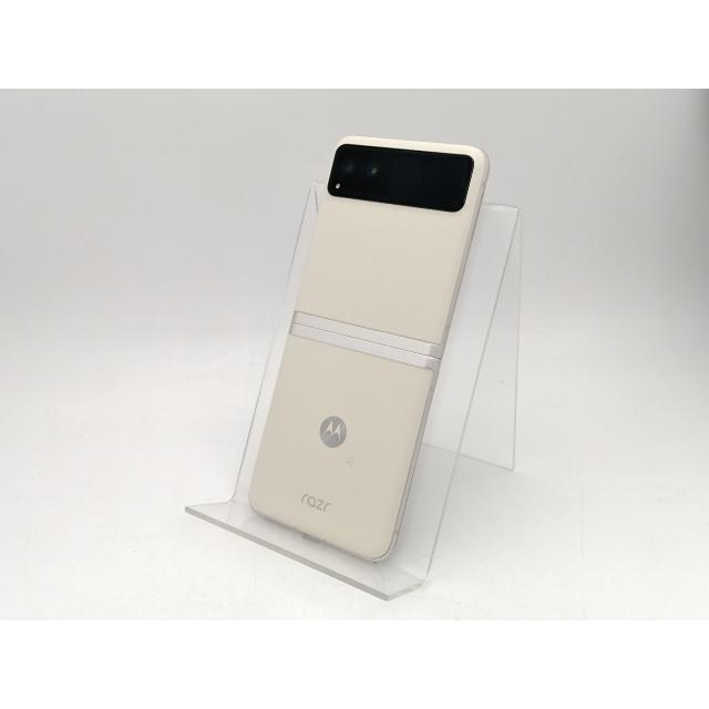 中古】MOTOROLA 国内版 【SIMフリー】 motorola razr 40 バニラ