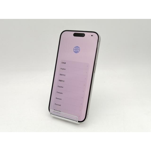 中古】Apple 国内版 【SIMフリー】 iPhone 15 Pro 128GB ホワイト