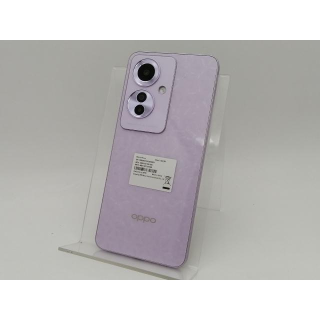 中古】Oppo ymobile 【SIMフリー】 OPPO Reno11 A コーラルパープル