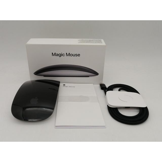中古】Apple Magic Mouse（2024/USB-C）ブラック MXK63ZA/A【なんば