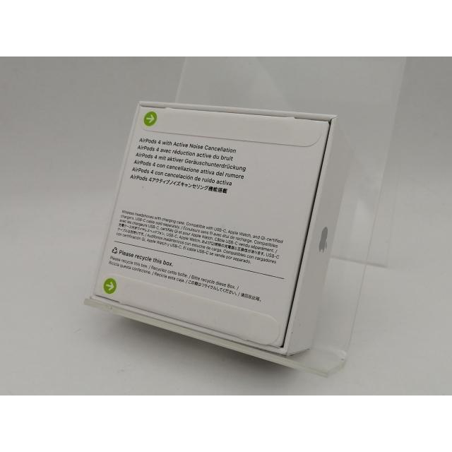未使用】Apple AirPods 4 アクティブノイズキャンセリング搭載モデル