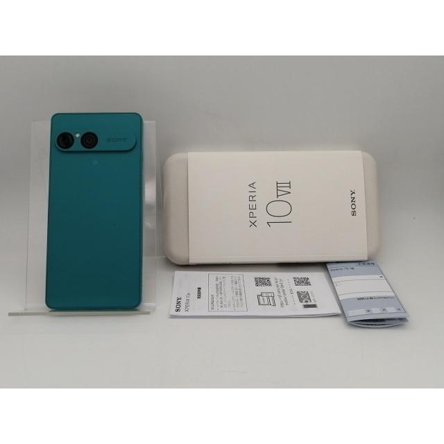 中古】SONY 国内版 【SIMフリー】 Xperia 10 VII ターコイズ 8GB 128GB