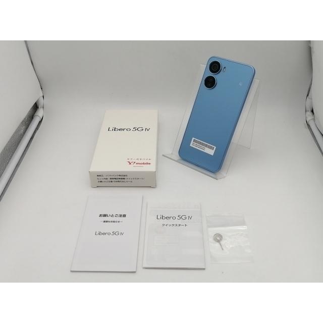 中古】ZTE ymobile 【SIMフリー】 Libero 5G IV 4GB 128GB ブルー