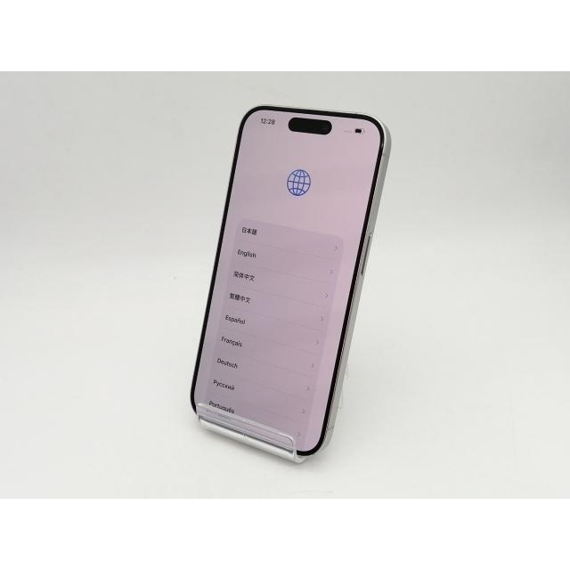 中古】Apple au 【SIMフリー】 iPhone 15 Pro 128GB ホワイト