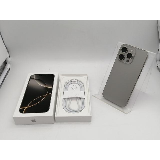 中古】Apple 国内版 【SIMフリー】 iPhone 16 Pro 512GB ナチュラル