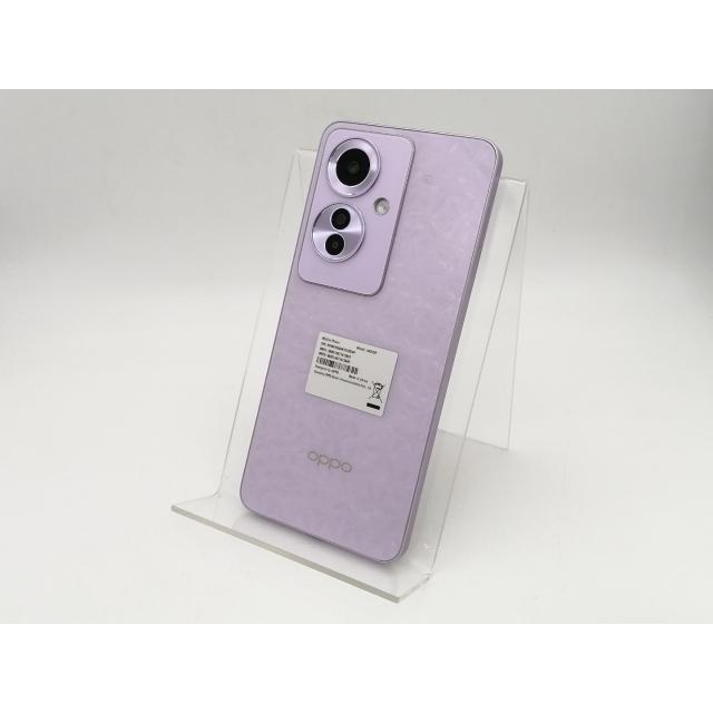 OPPO Reno11 A コーラルパープル　中古 中古】Oppo ymobile 【SIMフリー】 OPPO Reno11 A コーラルパープル
