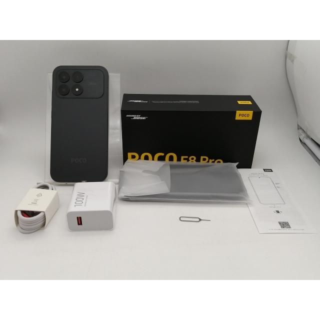 中古】Xiaomi 国内版 【SIMフリー】 POCO F8 Pro ブラック 12GB 256GB