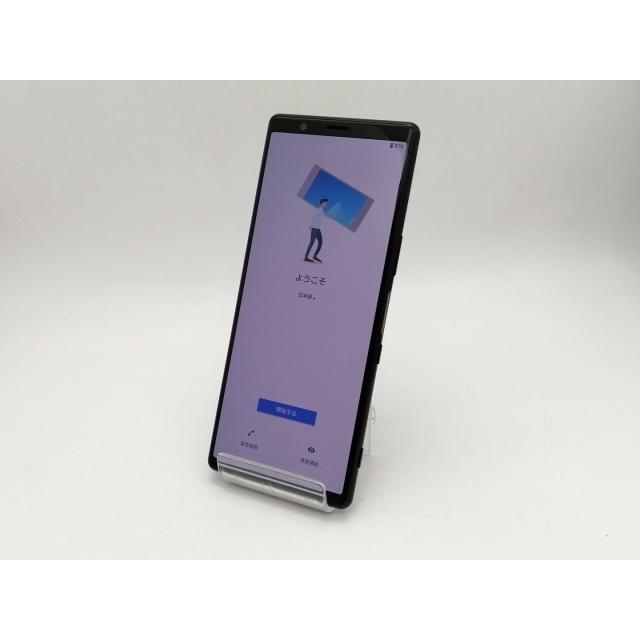中古】SONY docomo 【SIMロック解除済み】 Xperia 5 SO-01M Black