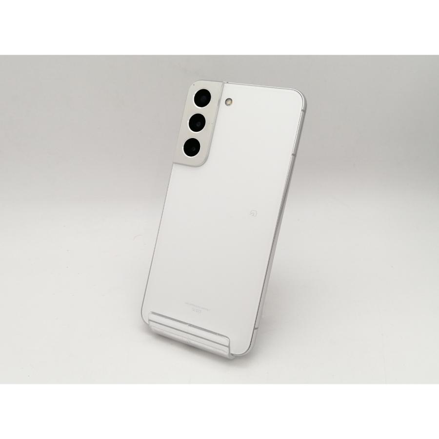 中古】SAMSUNG au 【SIMフリー】 Galaxy S22 ファントムホワイト 8GB