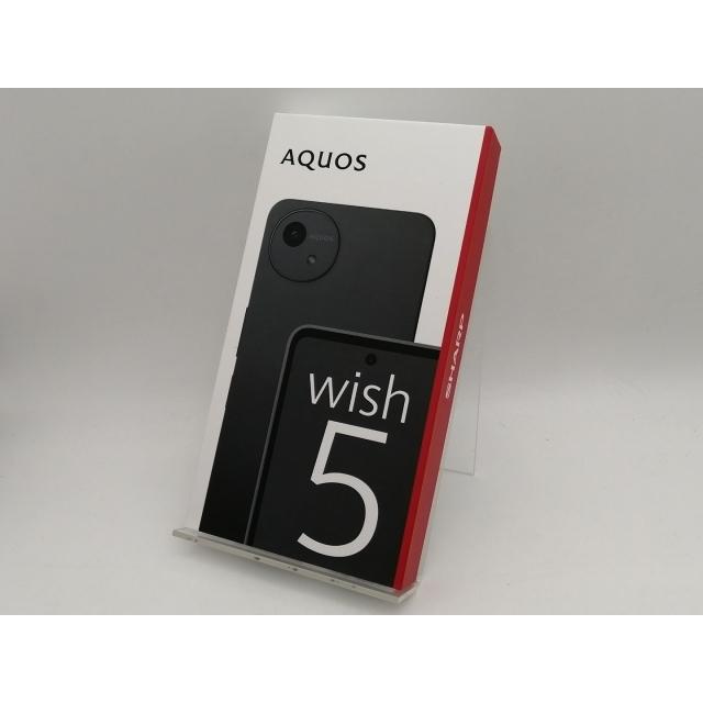 未使用】SHARP docomo 【SIMフリー】 AQUOS wish5 スミ 4GB 64GB SH