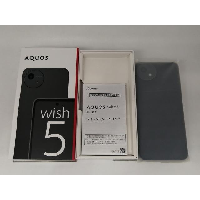 未使用】SHARP docomo 【SIMフリー】 AQUOS wish5 スミ 4GB 64GB SH