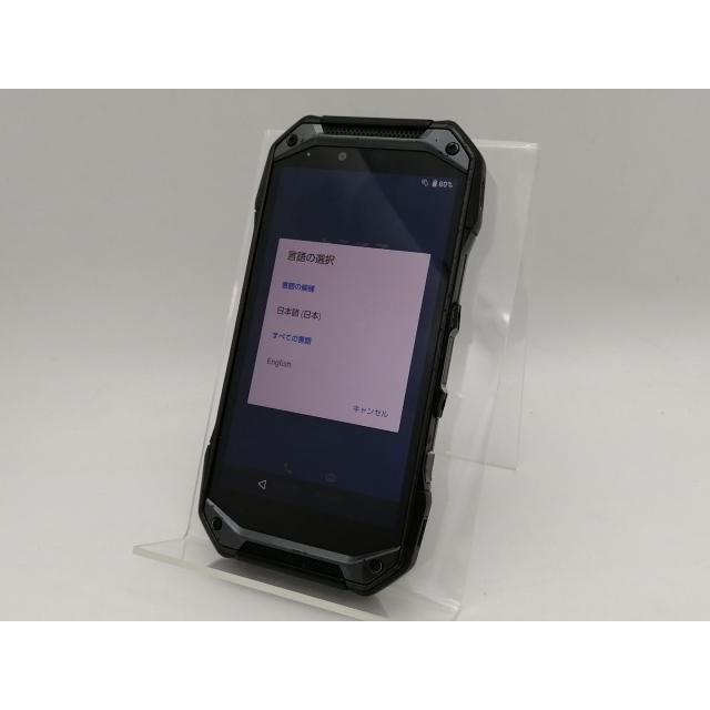 中古】KYOCERA au 【SIMロック解除済み】 TORQUE G04 KYV46 ブラック
