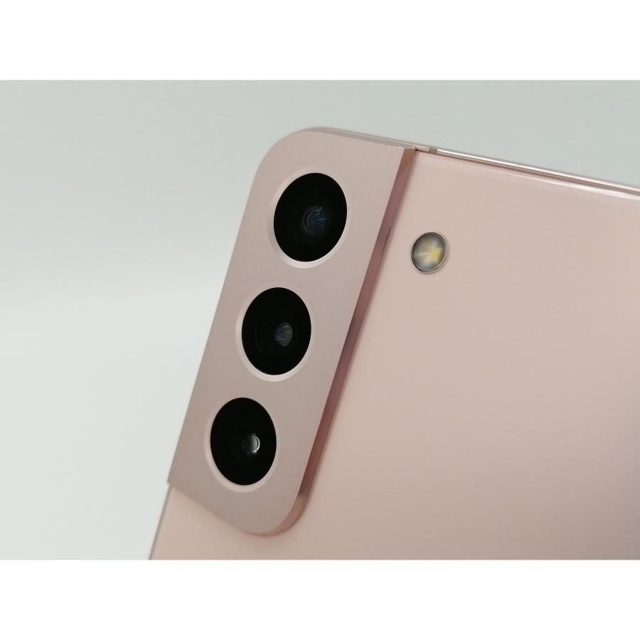 中古】SAMSUNG au 【SIMフリー】 Galaxy S22 ピンクゴールド 8GB 256GB