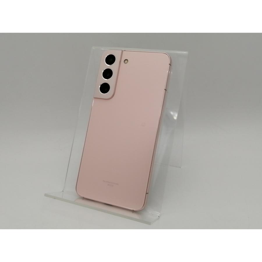 中古】SAMSUNG au 【SIMフリー】 Galaxy S22 ピンクゴールド 8GB 256GB