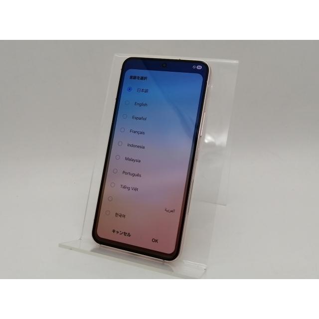 中古】SAMSUNG au 【SIMフリー】 Galaxy S22 ピンクゴールド 8GB 256GB