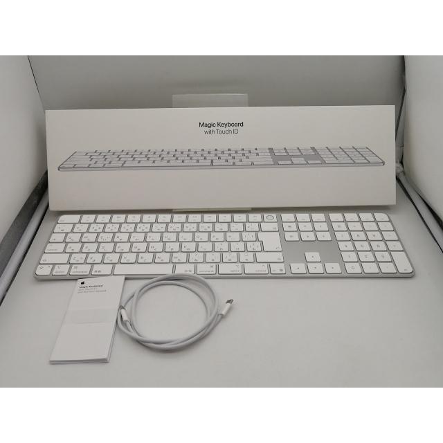 中古】Apple Magic Keyboard（2024/USB-C/テンキー付き/ホワイトキー