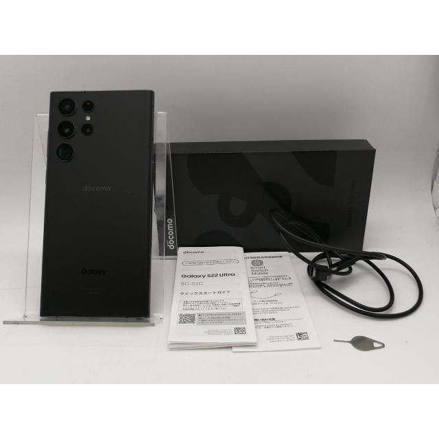 中古】SAMSUNG docomo 【SIMフリー】 Galaxy S22 Ultra ファントム