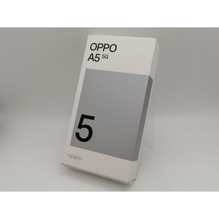 未使用】Oppo au 【SIMフリー】 OPPO A5 5G 4GB 128GB ホワイト OPG06