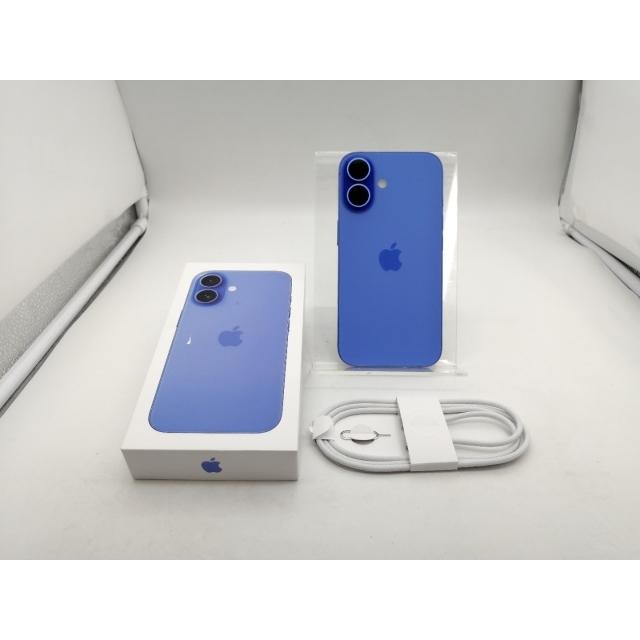 中古】Apple 国内版 【SIMフリー】 iPhone 16 128GB ウルトラマリン