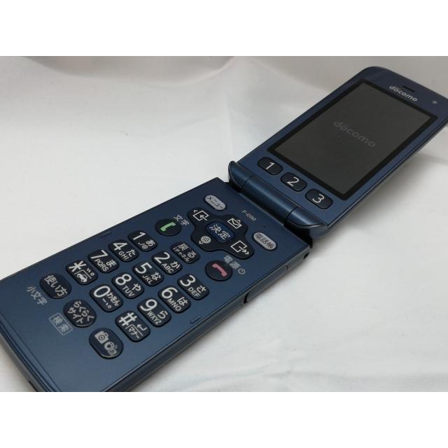 中古】Fujitsu docomo 【SIMロック解除済み】 らくらくホン F-01M 