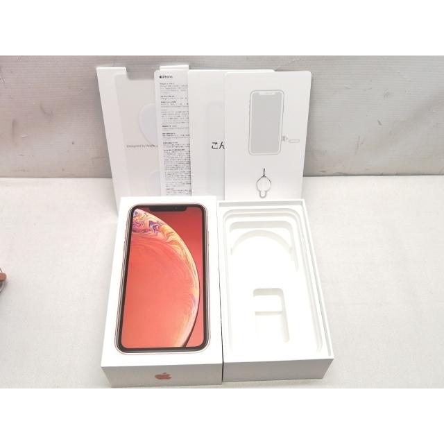 中古】Apple docomo 【SIMロック解除済み】 iPhone XR 64GB コーラル 