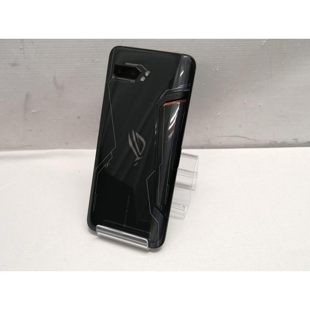 中古】ASUS 国内版 【SIMフリー】 ROG Phone 2 ブラックグレア 12GB 