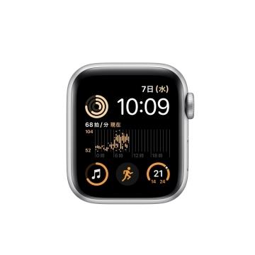 未使用】Apple Apple Watch SE2 40mm GPS シルバーアルミニウムケース 