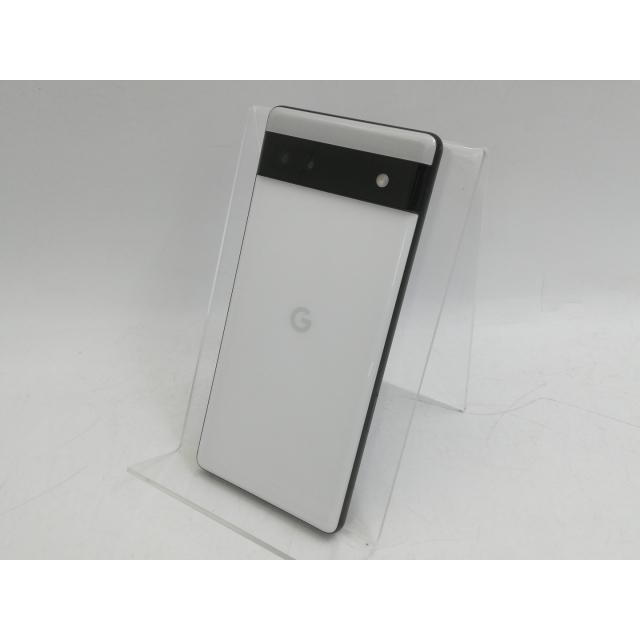 中古】Google au 【SIMフリー】 Pixel 6a チョーク 6GB 128GB GB17L