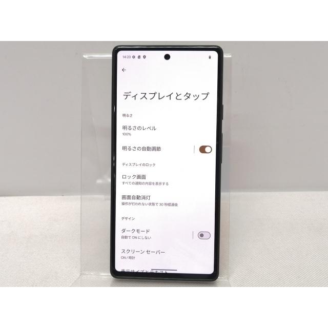 中古】Google au 【SIMフリー】 Pixel 6a チャコール 6GB 128GB 中古】Google au 【SIMフリー】 Pixel 6a チャコール 6GB 128GB